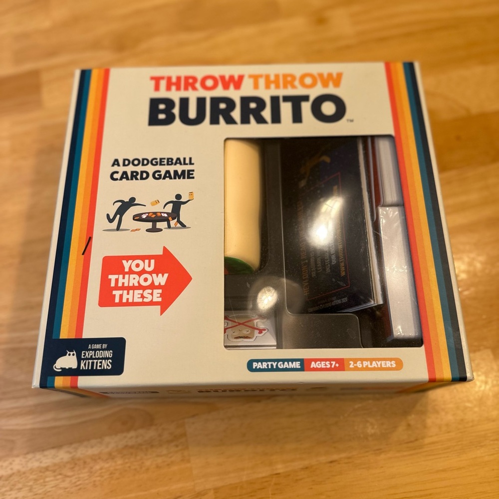 Throw Throw Burrito Card Game - Party Game